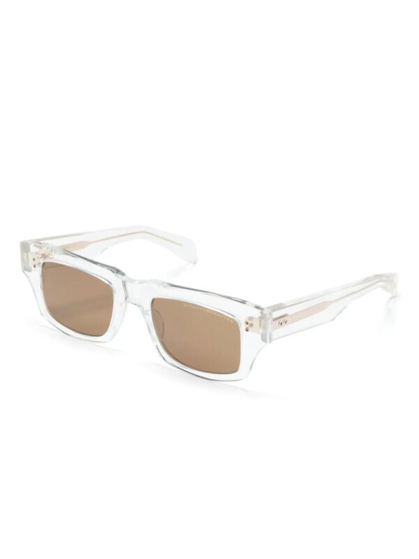 Dita Eyewear Zonnebril met rechthoekig montuur - Wit