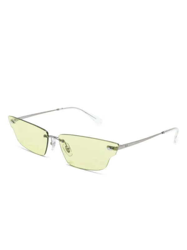 Ray-Ban Anh zonnebril met cat-eye montuur - Zilver