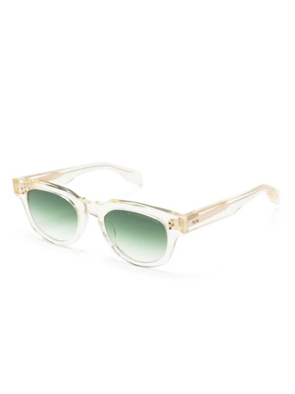 Dita Eyewear Radihacker zonnebril met vierkant montuur - Geel