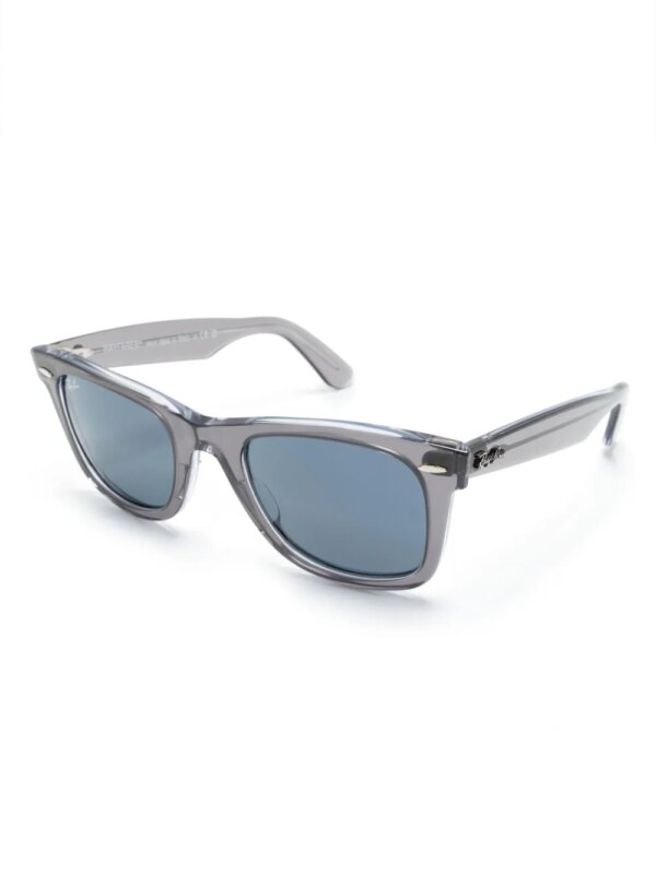 Ray-Ban Zonnebril met wayfarer montuur - Grijs