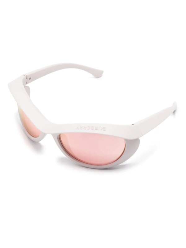 Burberry Eyewear Virgil zonnebril met schildmontuur - Roze