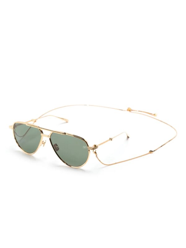 VALENTINO GARAVANI EYEWEAR Rockstud zonnebril met piloten montuur - Goud