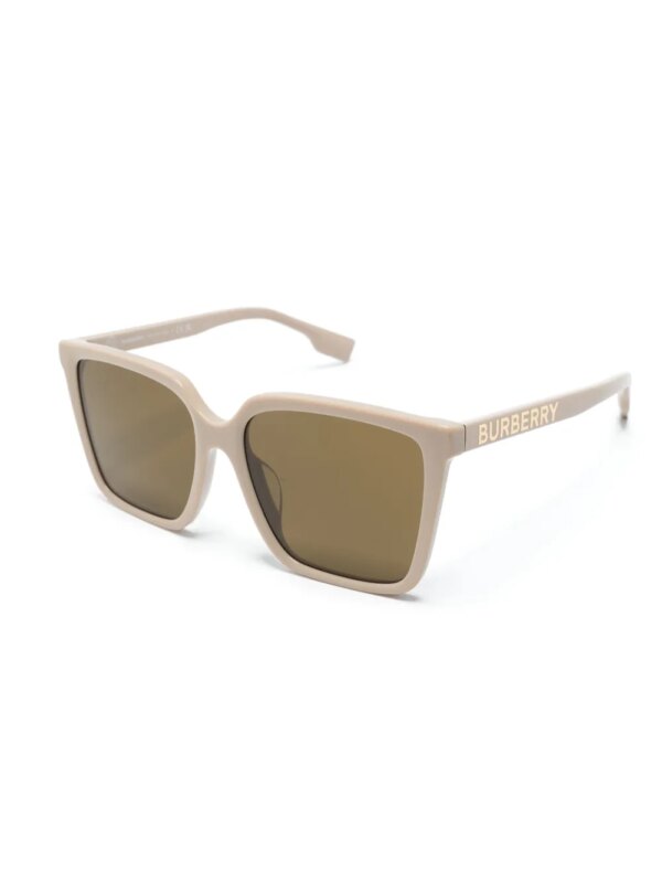 Burberry Eyewear Zonnebril met vierkant montuur - Beige