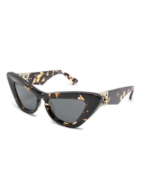 Burberry Eyewear Zonnebril met cat-eye montuur - Bruin