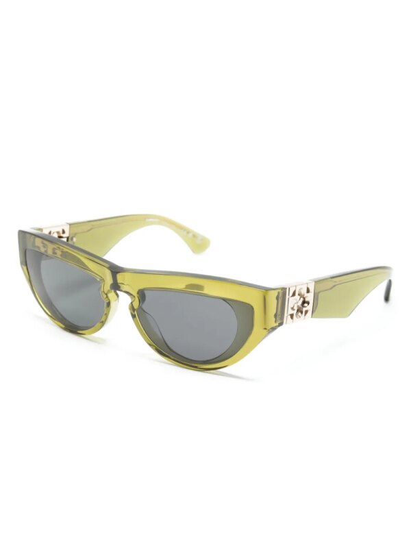 Burberry Eyewear Zonnebril met cat-eye montuur - Groen
