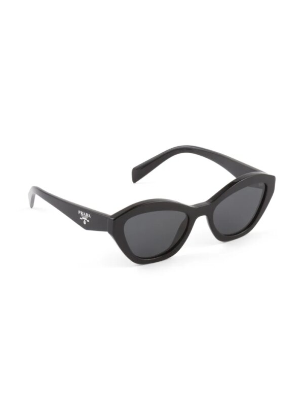 Prada Eyewear Zonnebril met cat-eye montuur - Zwart