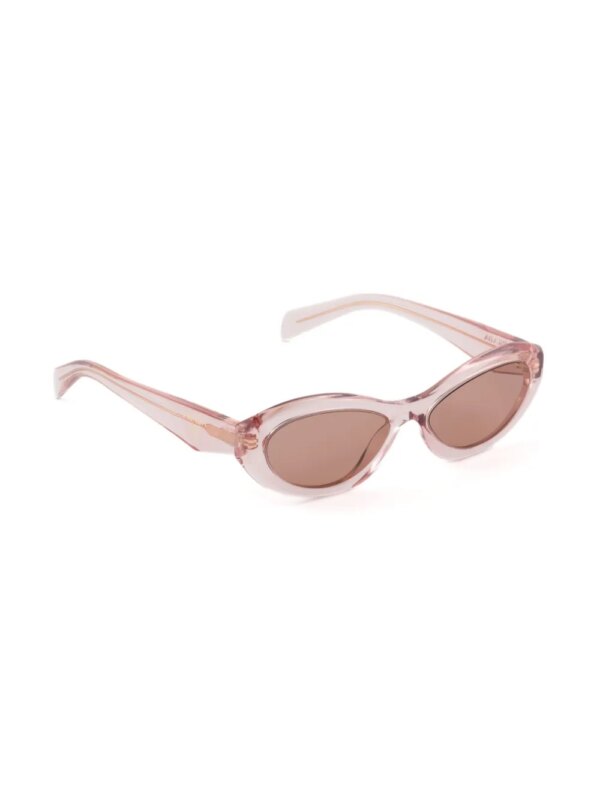 Prada Eyewear Prada PR 26ZS zonnebril met kattenoog montuur - Roze