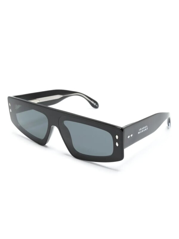 Isabel Marant Eyewear Zoomy zonnebril met geometrisch montuur - Zwart