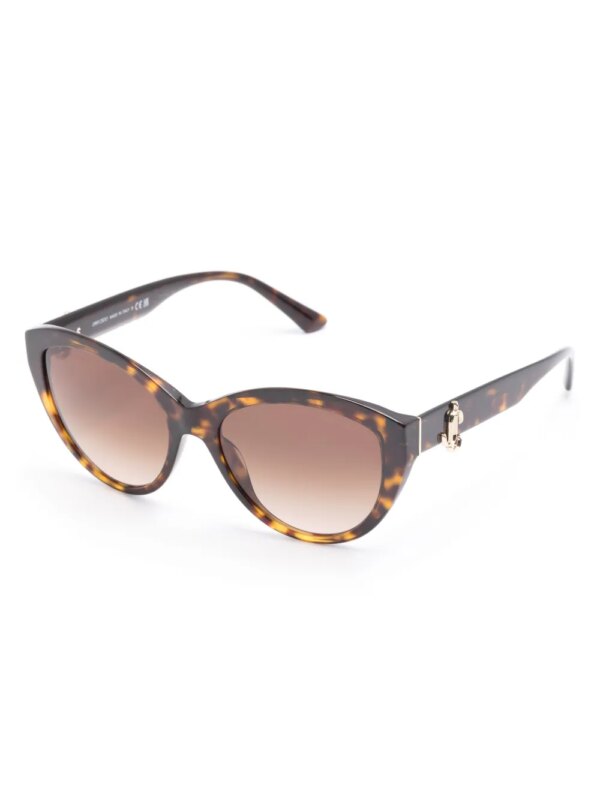 Jimmy Choo Eyewear JC5007 zonnebril met cat-eye montuur - Bruin