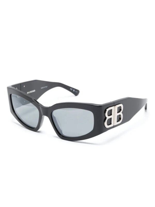 Balenciaga Eyewear Bossy zonnebril - Grijs