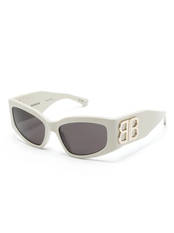 Balenciaga Eyewear Bossy Cat zonnebril - Wit