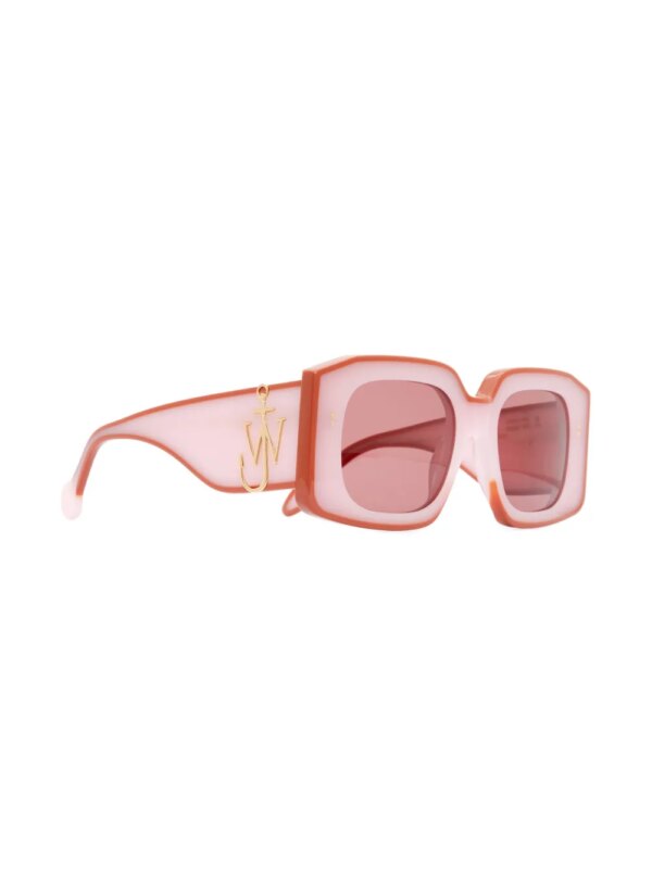 JW Anderson Bumper zonnebril - Roze