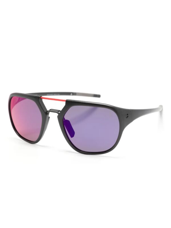 Tag Heuer Eyewear Zonnebril met piloten montuur - Zwart