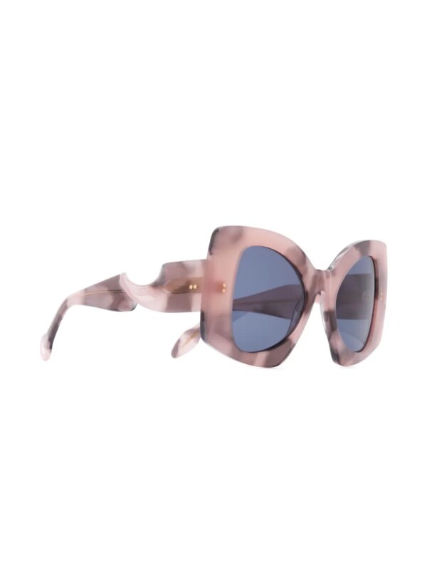 JW Anderson Twister zonnebril - Roze