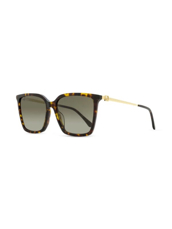 Jimmy Choo Eyewear Totta zonnebril - Bruin