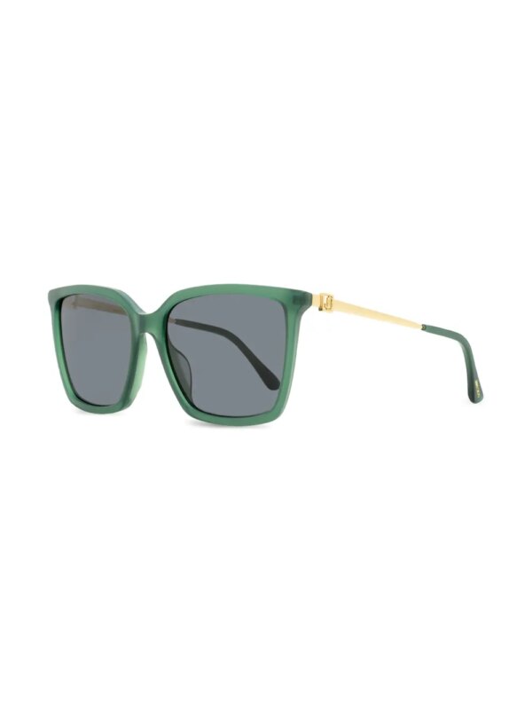 Jimmy Choo Eyewear Totta zonnebril - Groen