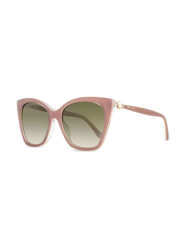 Jimmy Choo Eyewear Rua zonnebril - Beige
