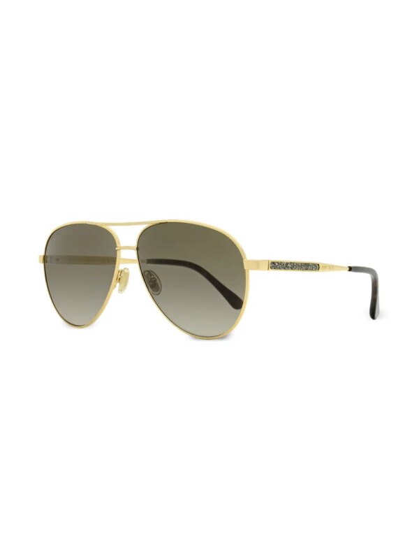 Jimmy Choo Eyewear Jimena zonnebril - Goud