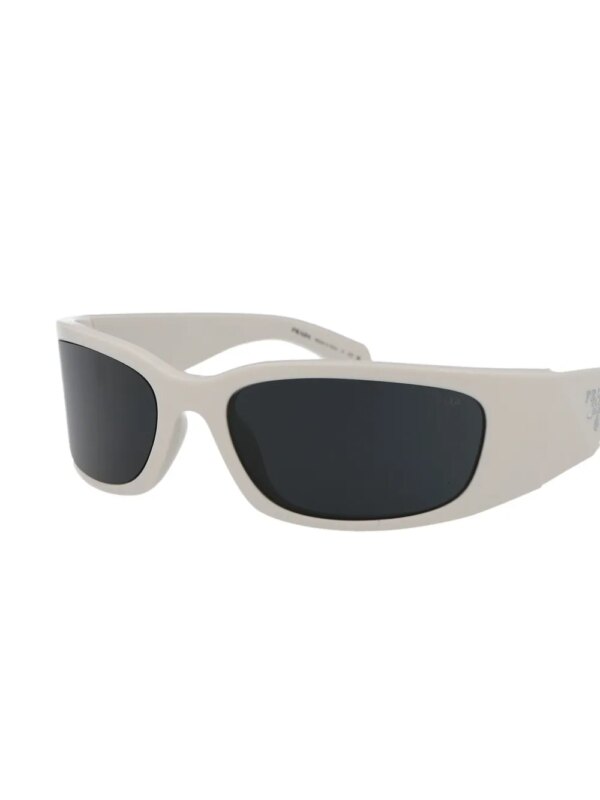 Prada Eyewear 0PRA19S zonnebril met rechthoekig montuur - Wit