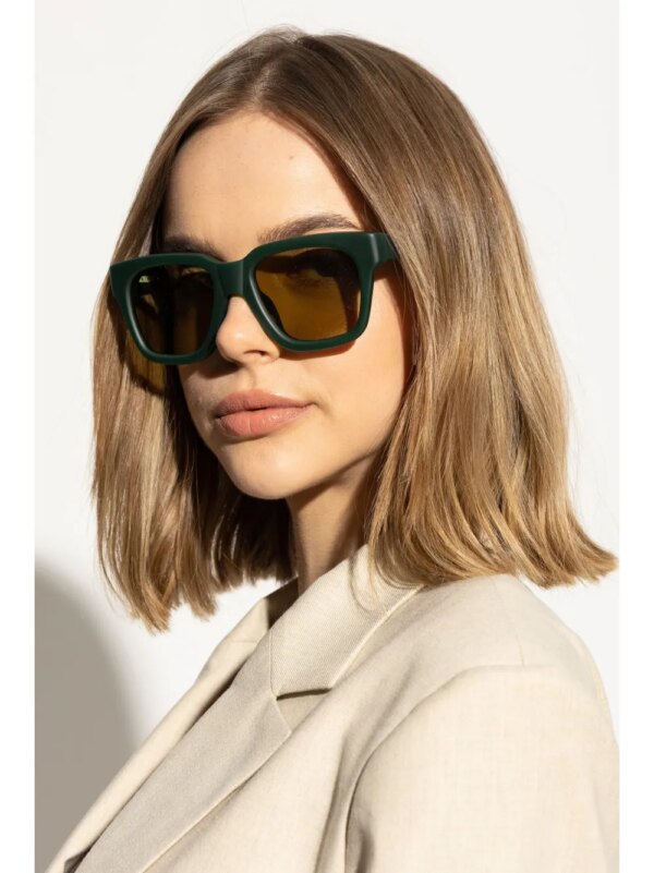 Jacquemus Carino zonnebril - Groen