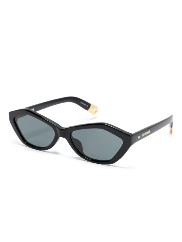 Jacquemus Les Lunettes Bambino cat-eye zonnebril - Zwart
