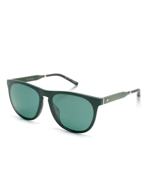 Oliver Peoples Zonnebril met vierkant montuur - Groen