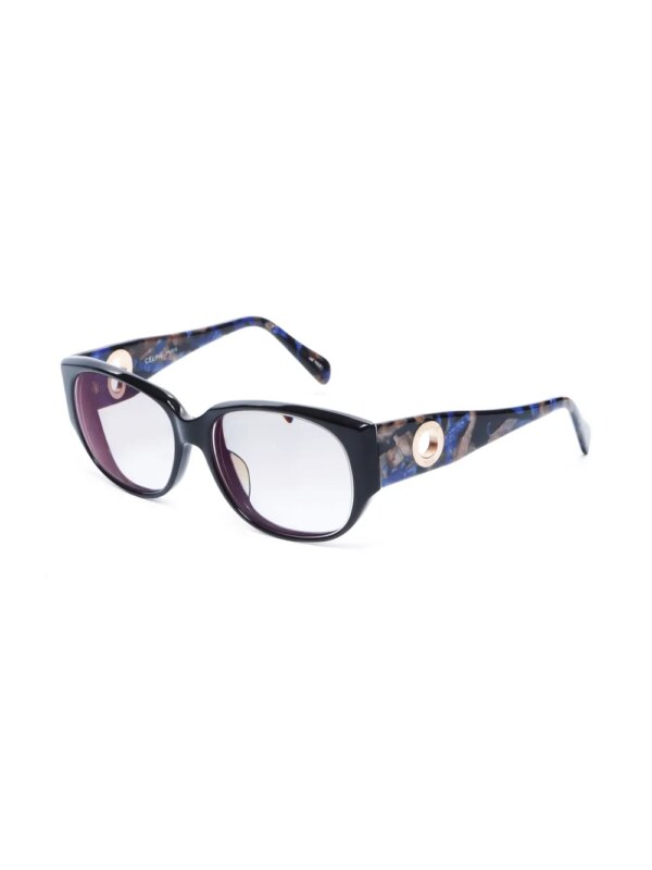 Celine Pre-Owned Zonnebril met vierkant montuur - Blauw