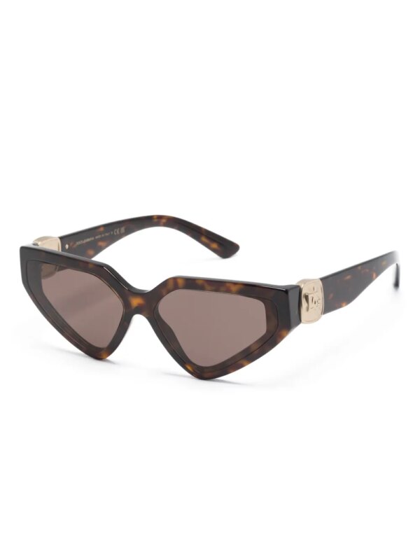 Dolce & Gabbana Eyewear Zonnebril met cat-eye montuur - Bruin