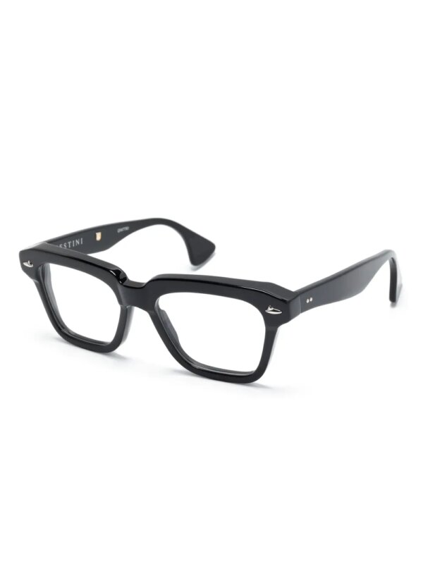 Sestini Eyewear Quattro zonnebril met vierkant montuur - Zwart