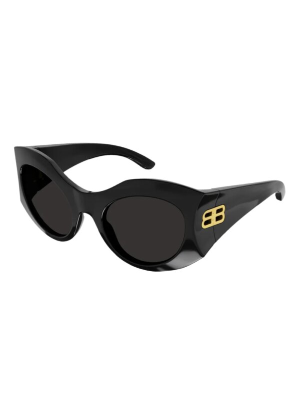 Balenciaga Eyewear Zonnebril met logoprint - Zwart
