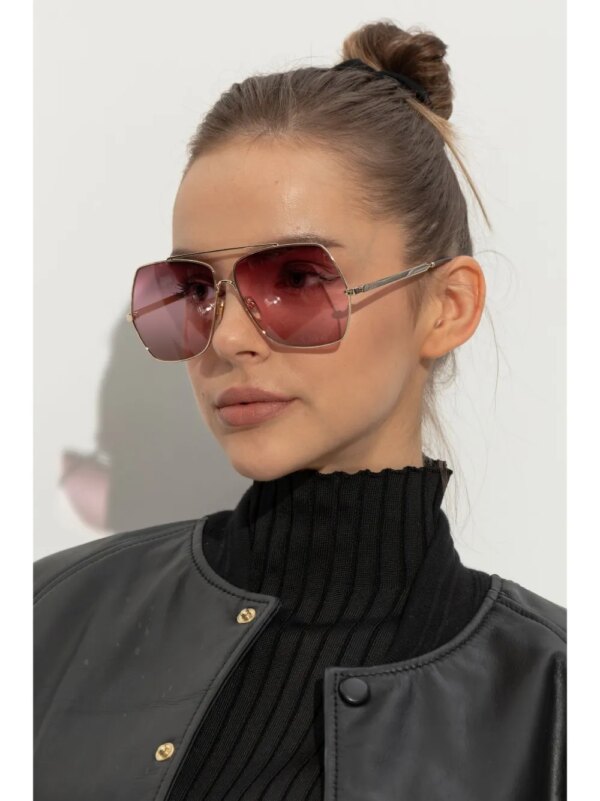 Chloé Eyewear Aly zonnebril - Goud