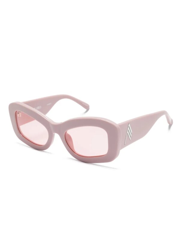 Linda Farrow x Attico Harry zonnebril - Roze