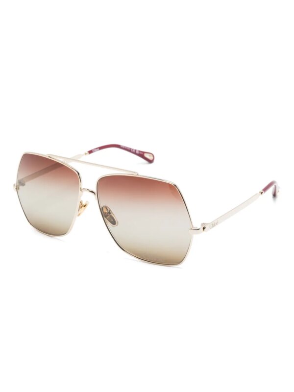 Chloé Eyewear Aly zonnebril - Goud
