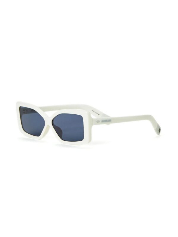Jacquemus Spiaggia zonnebril - Wit