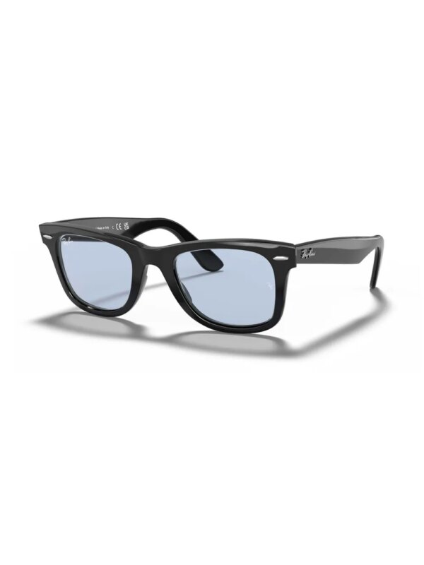 Ray-Ban Zonnebril met wayfarer montuur - Zwart