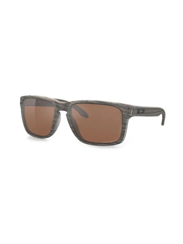 Oakley Zonnebril met oversized montuur - Bruin