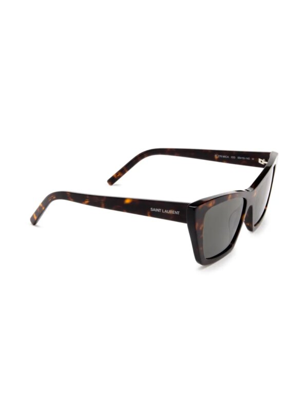 Saint Laurent Eyewear Mica zonnebril - Bruin