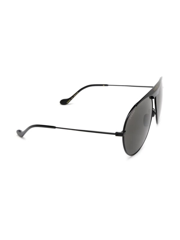 Gucci Eyewear Zonnebril met piloten montuur - Zwart