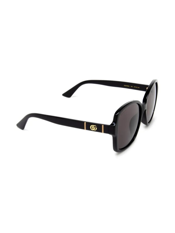 Gucci Eyewear Double G zonnebril - Zwart