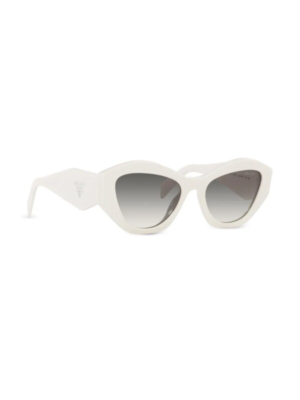 Prada Eyewear Zonnebril met cat-eye montuur - Wit