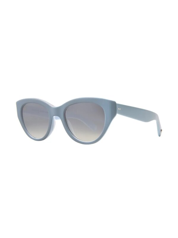 Garrett Leight Dottie cat-eye zonnebril - Blauw
