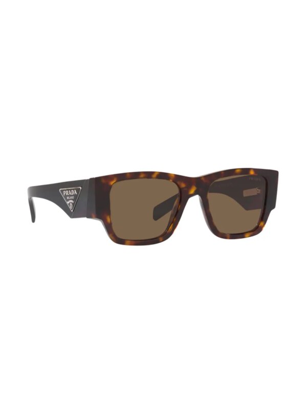 Prada Eyewear Zonnebril met vierkant montuur - Bruin