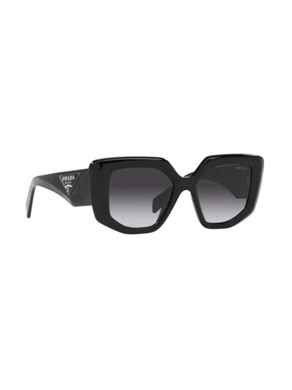 Prada Eyewear Zonnebril met logo - Zwart