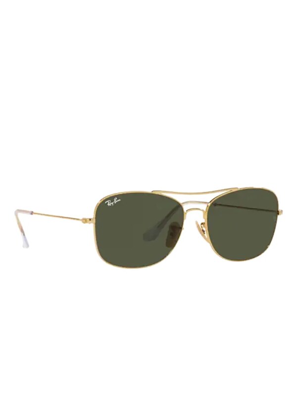 Ray-Ban Zonnebril met vierkant montuur - Goud