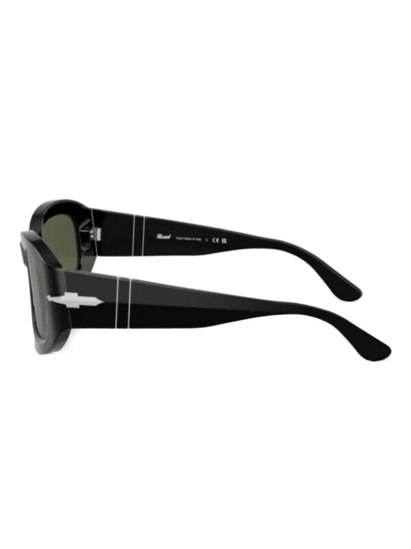 Persol PO3335S zonnebril met ovaal montuur - Zwart