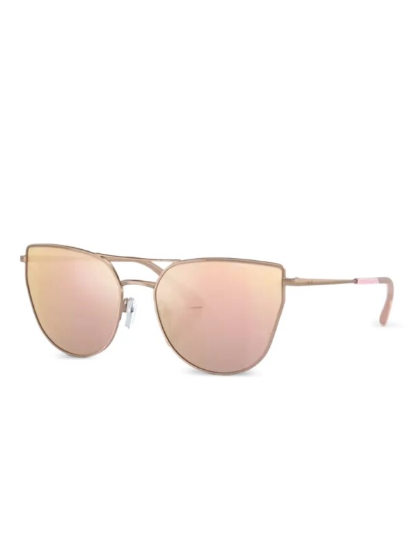 Armani Exchange Zonnebril met cat-eye montuur - Goud