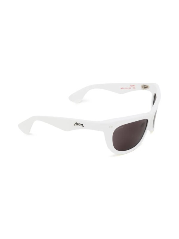 Marni Eyewear Isamu zonnebril met cat-eye montuur - Wit