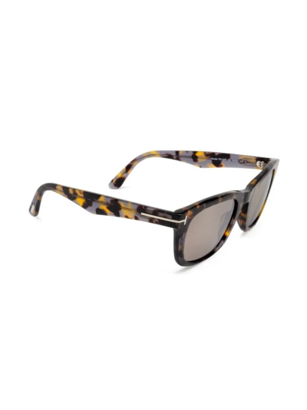 TOM FORD Eyewear Kendel zonnebril met vierkant montuur - Bruin