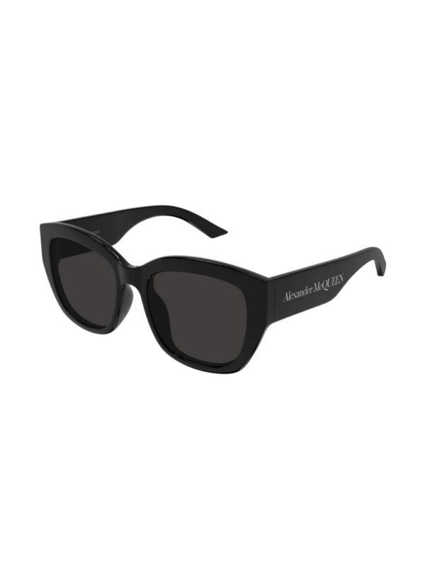 Alexander McQueen Eyewear AM0451SA zonnebril - Zwart