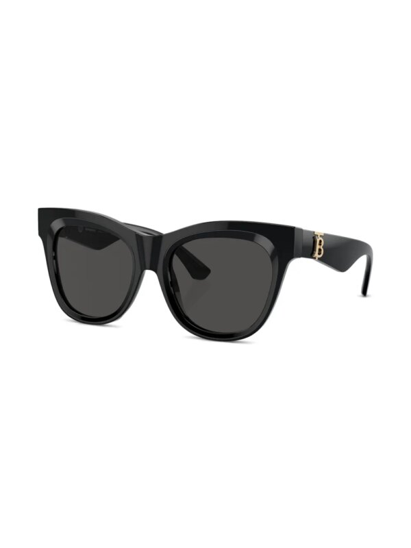 Burberry Eyewear Zonnebril met cat-eye montuur - Zwart